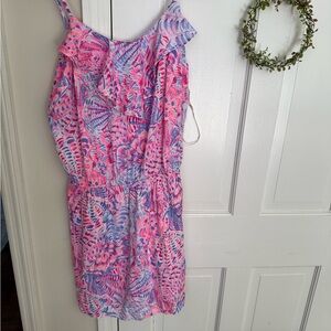 Lilly Pulitzer Pink and Purple Mini Dress